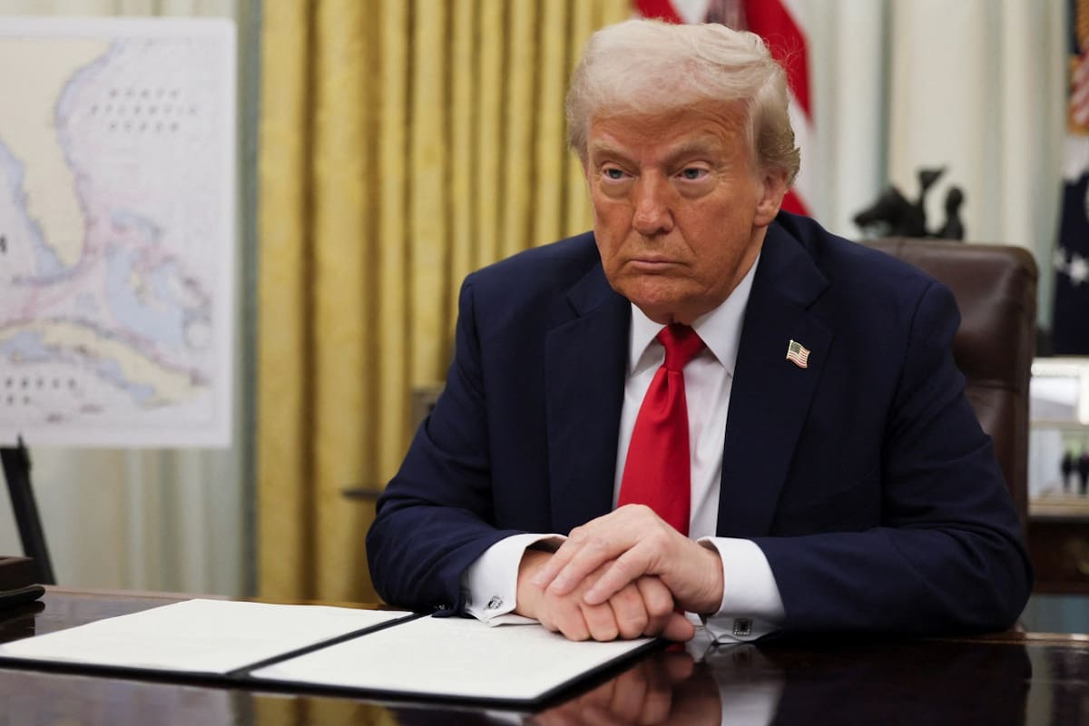 Donald Trump, presidente de Estados Unidos. Foto: Reuters (Leah Millis)