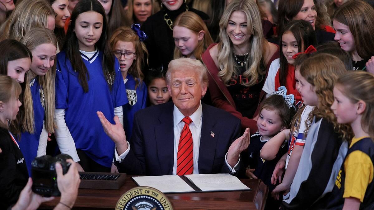 Donald Trump, presidente de Estados Unidos. Foto: Reuters (Leah Millis)