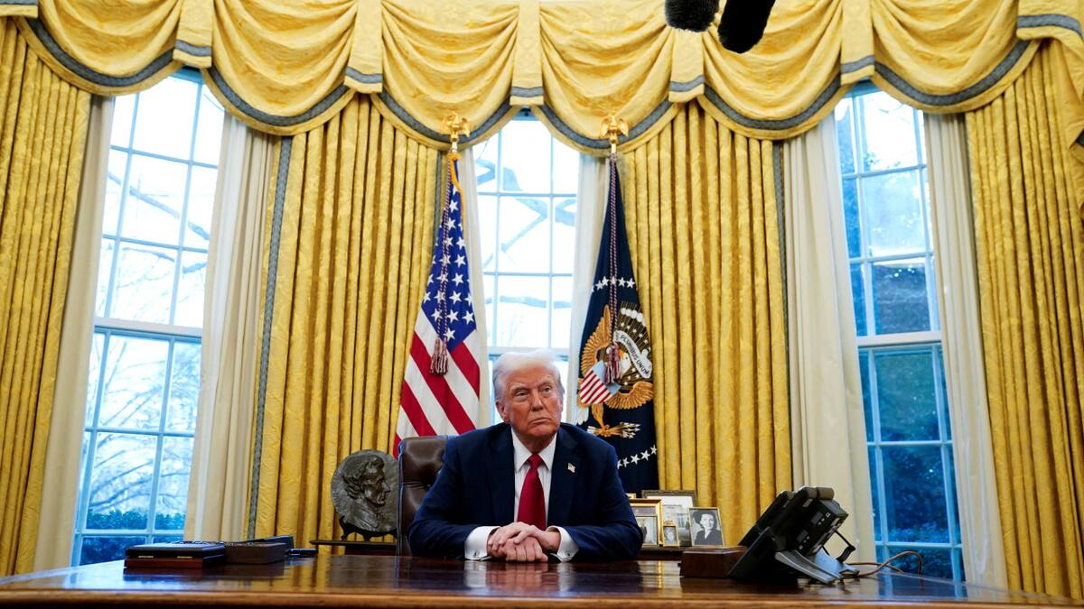 Donald Trump, presidente de Estados Unidos. Foto: Reuters/Elizabeth Frantz.