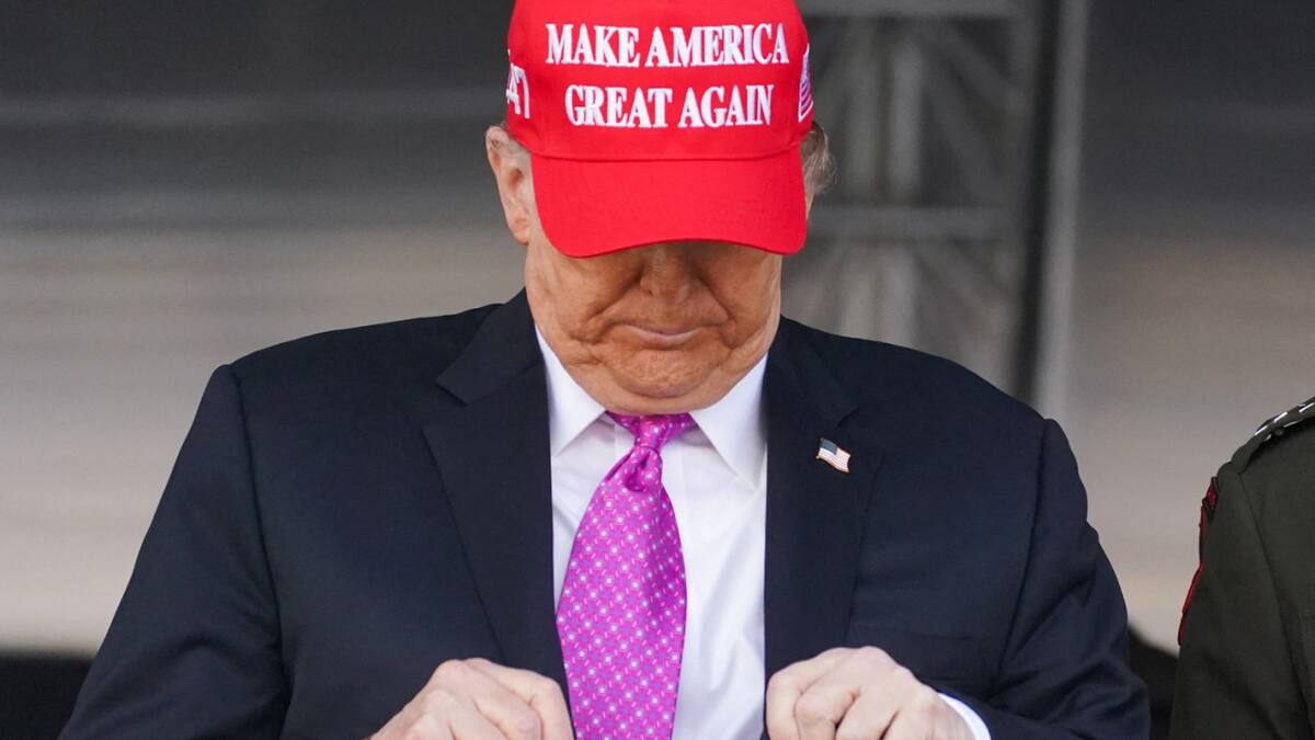 Donald Trump, presidente de Estados Unidos. Foto: Reuters/Nathan Howard