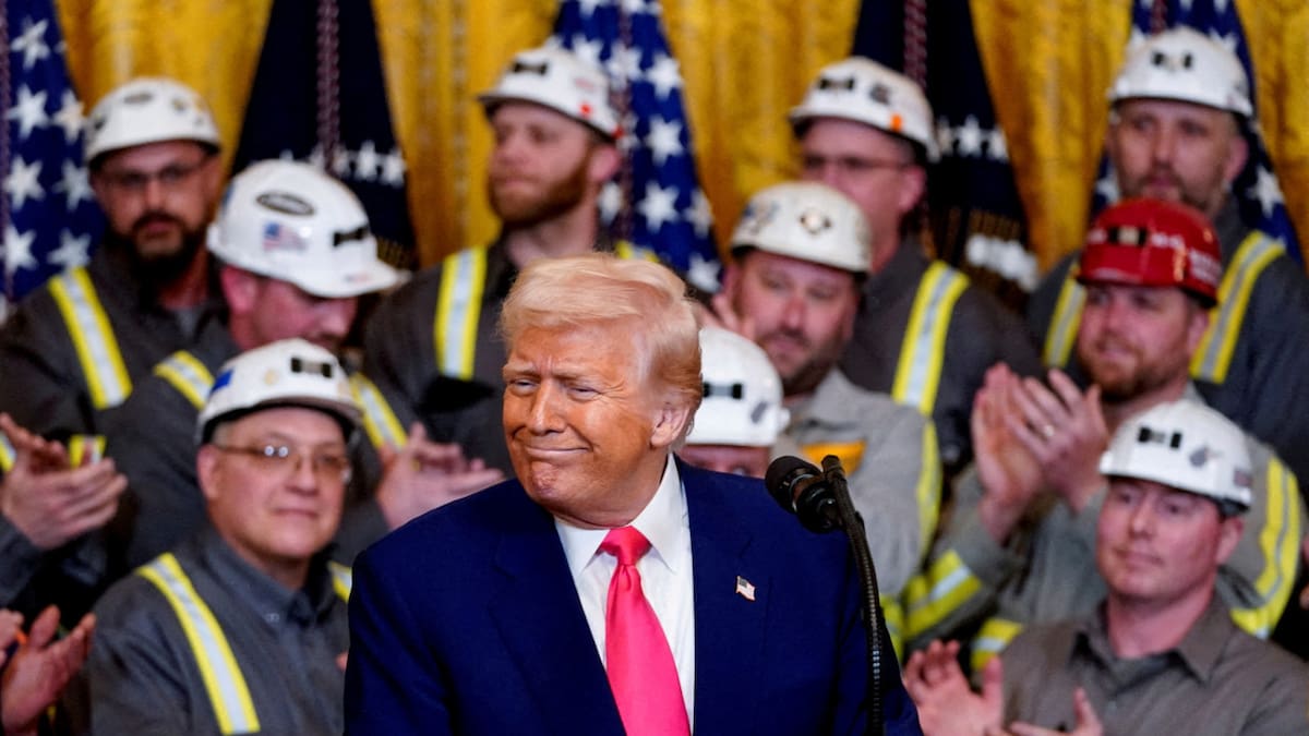 Donald Trump, presidente de Estados Unidos. Foto: Reuters/Nathan Howard