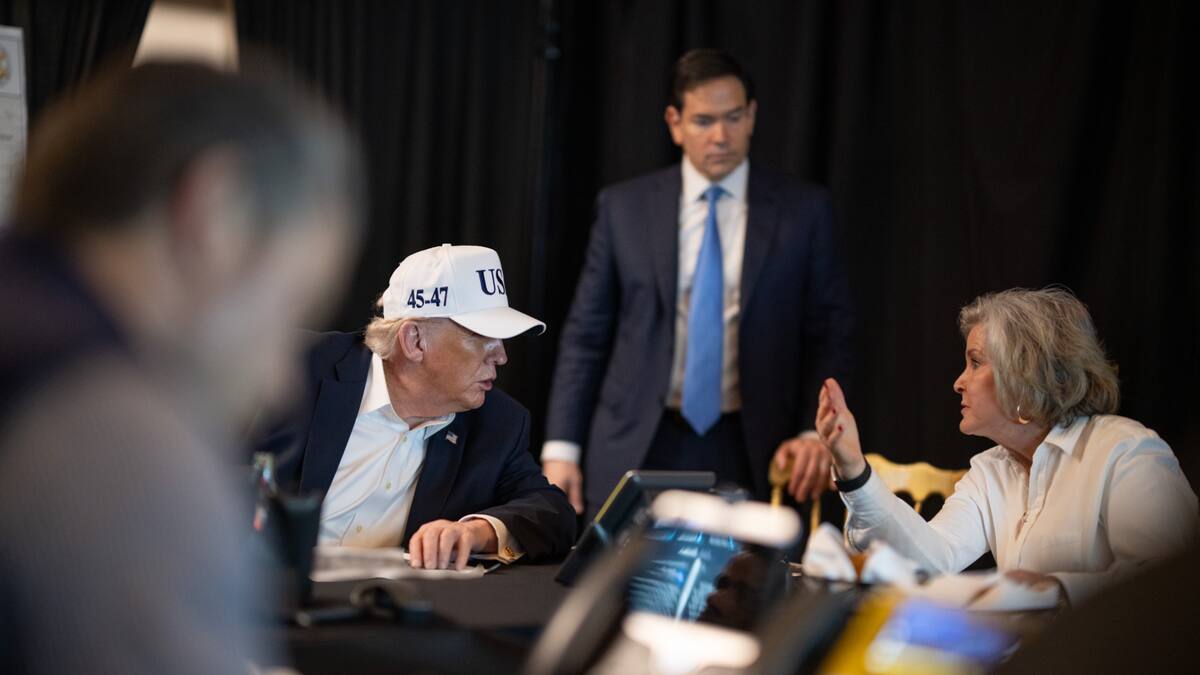 Donald Trump siguió el operativo en Irán desde Mar-A-Lago.