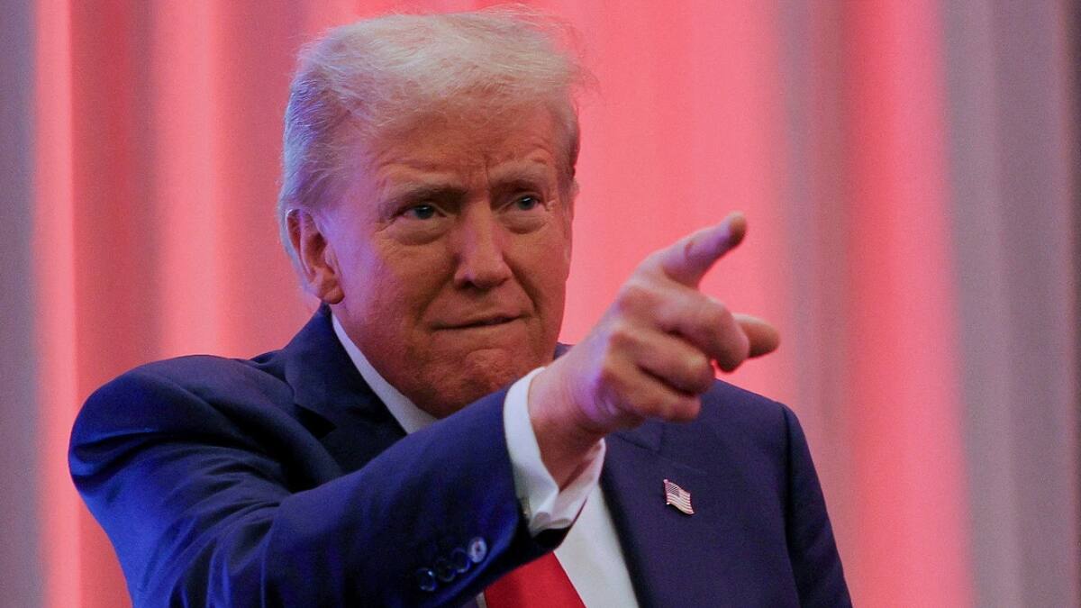 Donald Trump habló sobre sus políticas migratorias. Foto: Reuters.