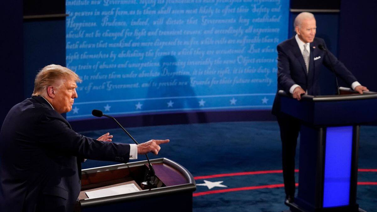 Donald Trump y Joe Biden. Foto: EFE
