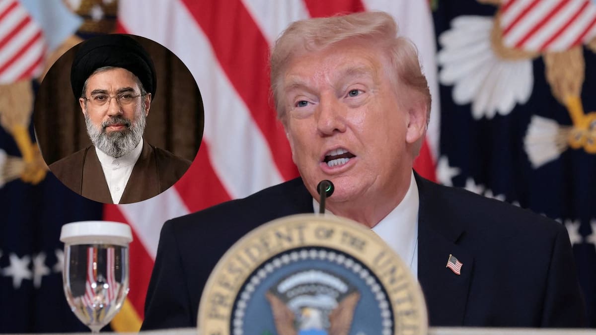 Donald Trump afirmó que el líder supremo de Irán, Mojtaba Jamenei, podría estar muerto: “No sabemos quiénes son sus líderes”