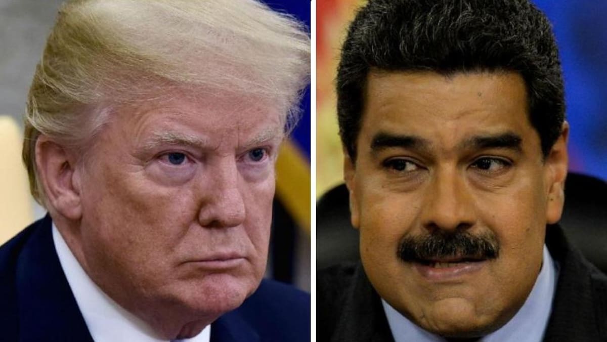 Donald Trump y Nicolás Maduro