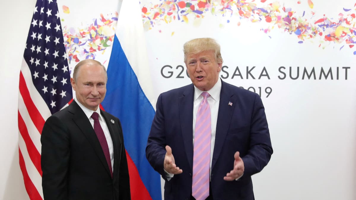 Vladimir Putin y Donald Trump . Foto: archivo, Reuters.