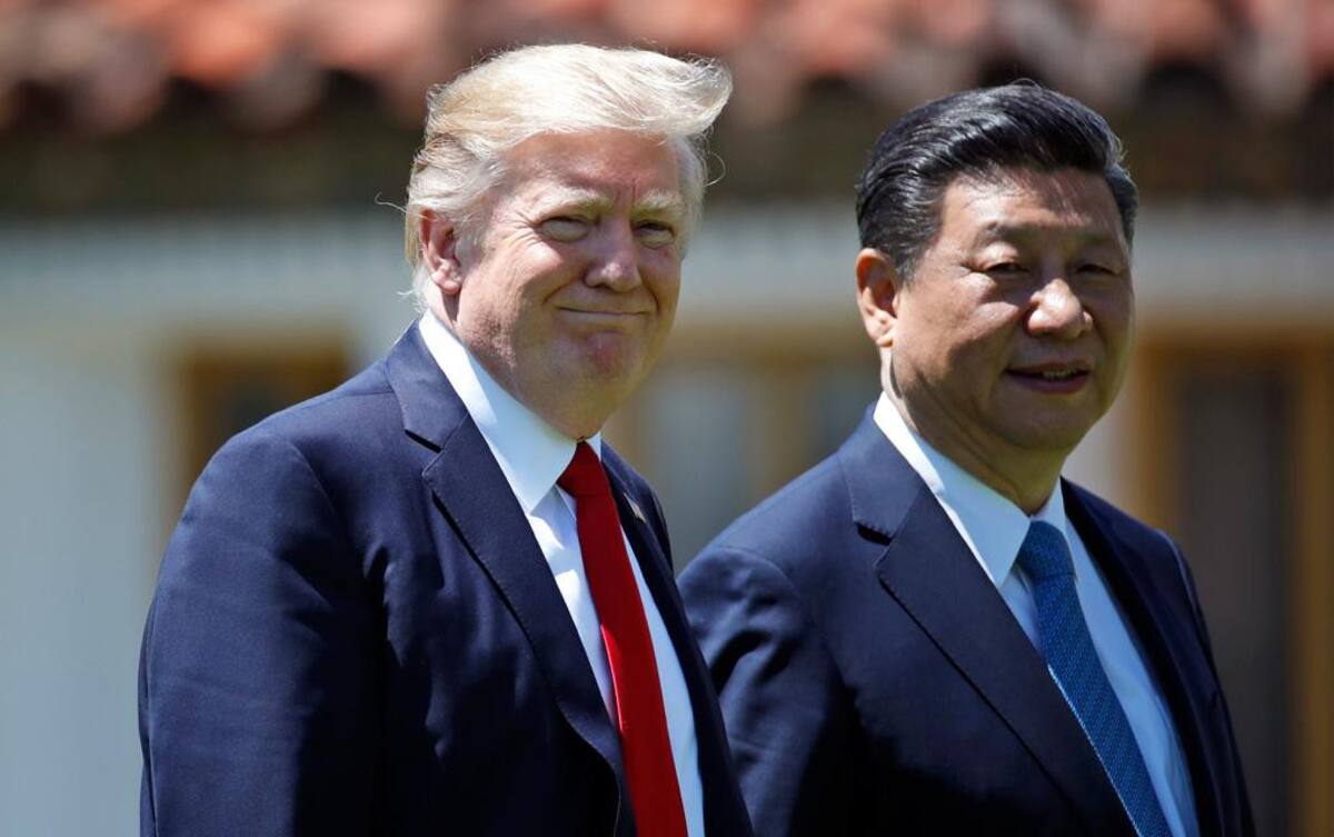 Donald Trump y Xi Jinping - Estados Unidos y China