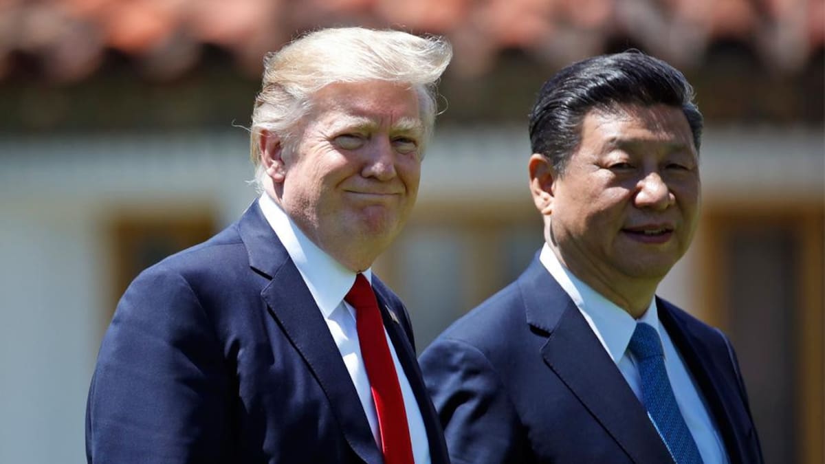 Donald Trump y Xi Jinping - Estados Unidos y China