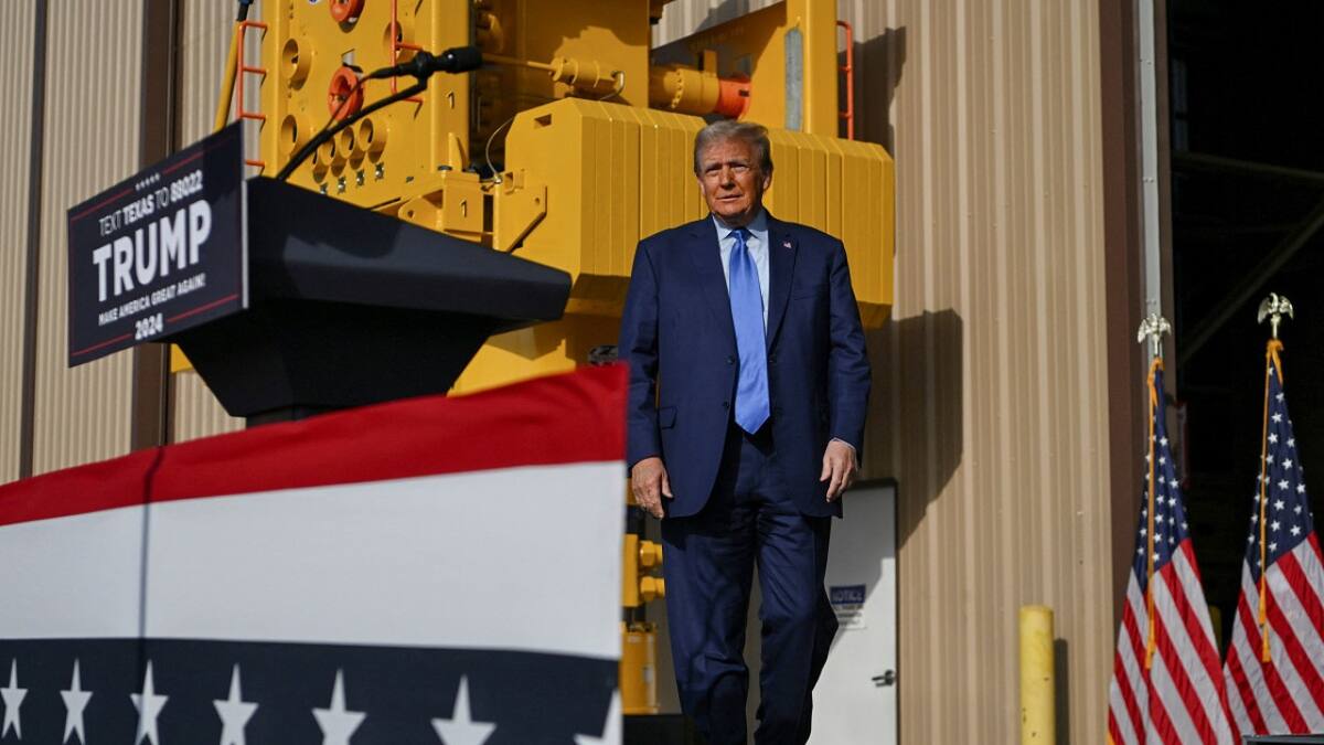 Dos juicios atentan contra la candidatura presidencial de Donald Trump. Foto: Reuters.