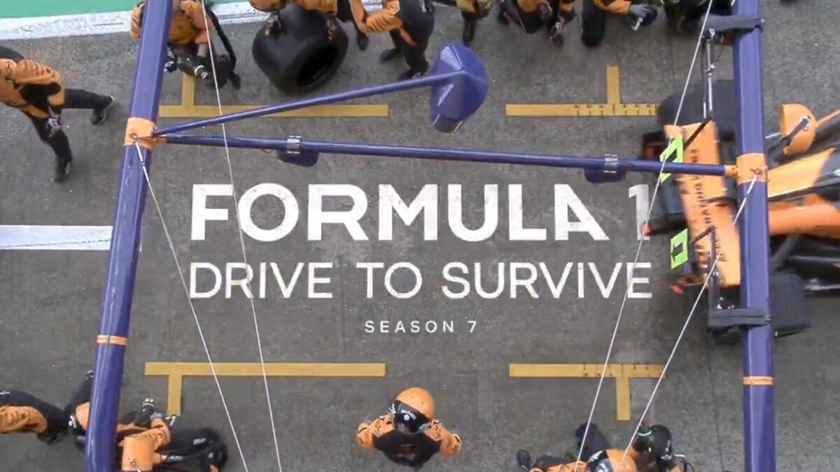 "Drive to Survive", la serie de la Fórmula 1. Foto: Captura Netflix.