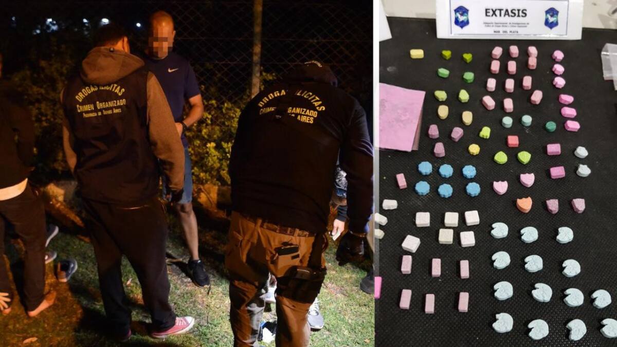 Droga incautada en Mar del Plata (NA)