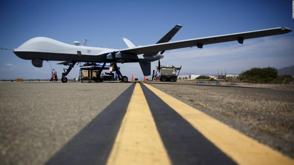 Dron de EEUU. Foto: Reuters