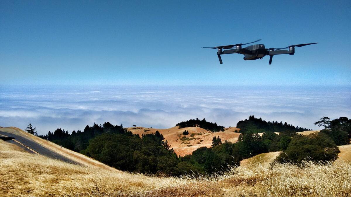 Dron, drones. Foto Unsplash.