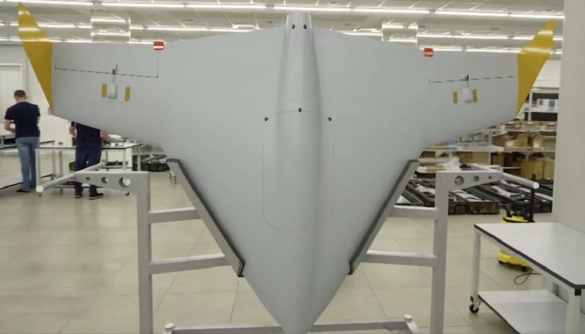 Dron Italmas. Foto: Twitter.