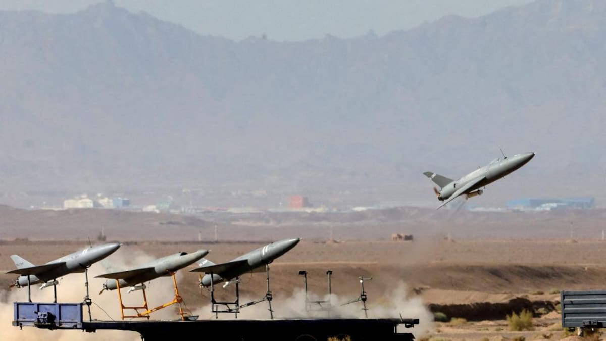 Drones en Irán. Foto: Reuters
