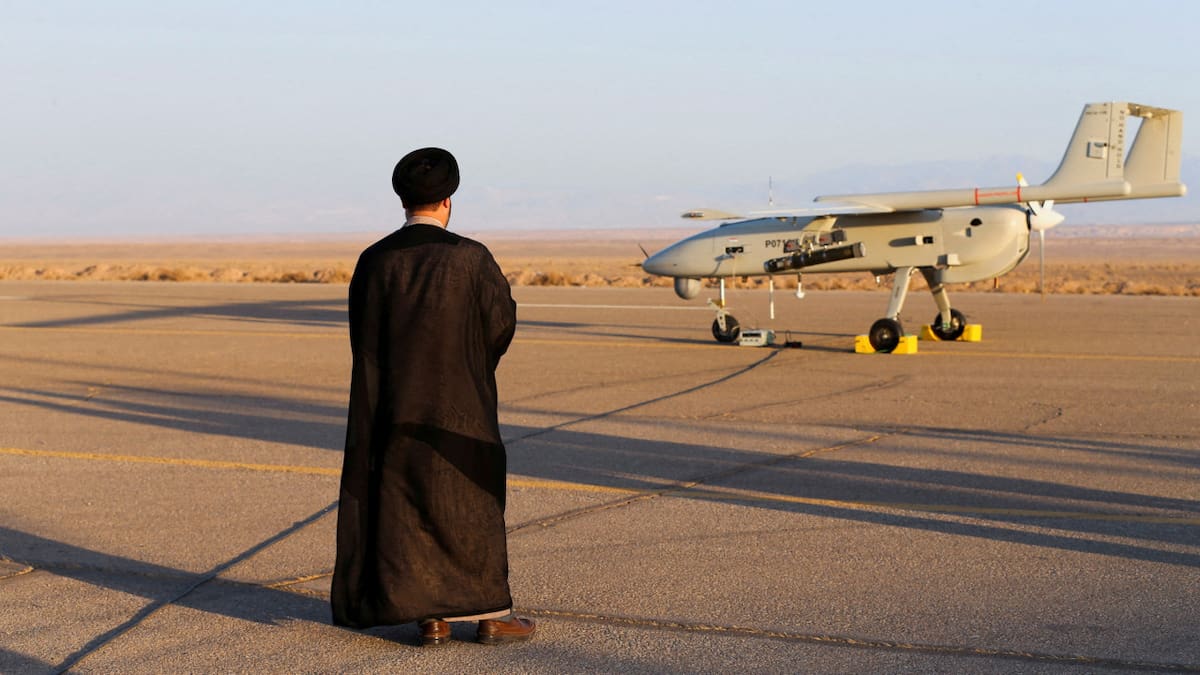Drones iraníes. Foto: Reuters
