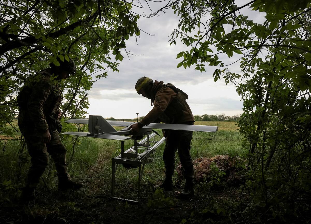Drones ucranianos. Foto: Reuters/Serhii Nuzhnenko