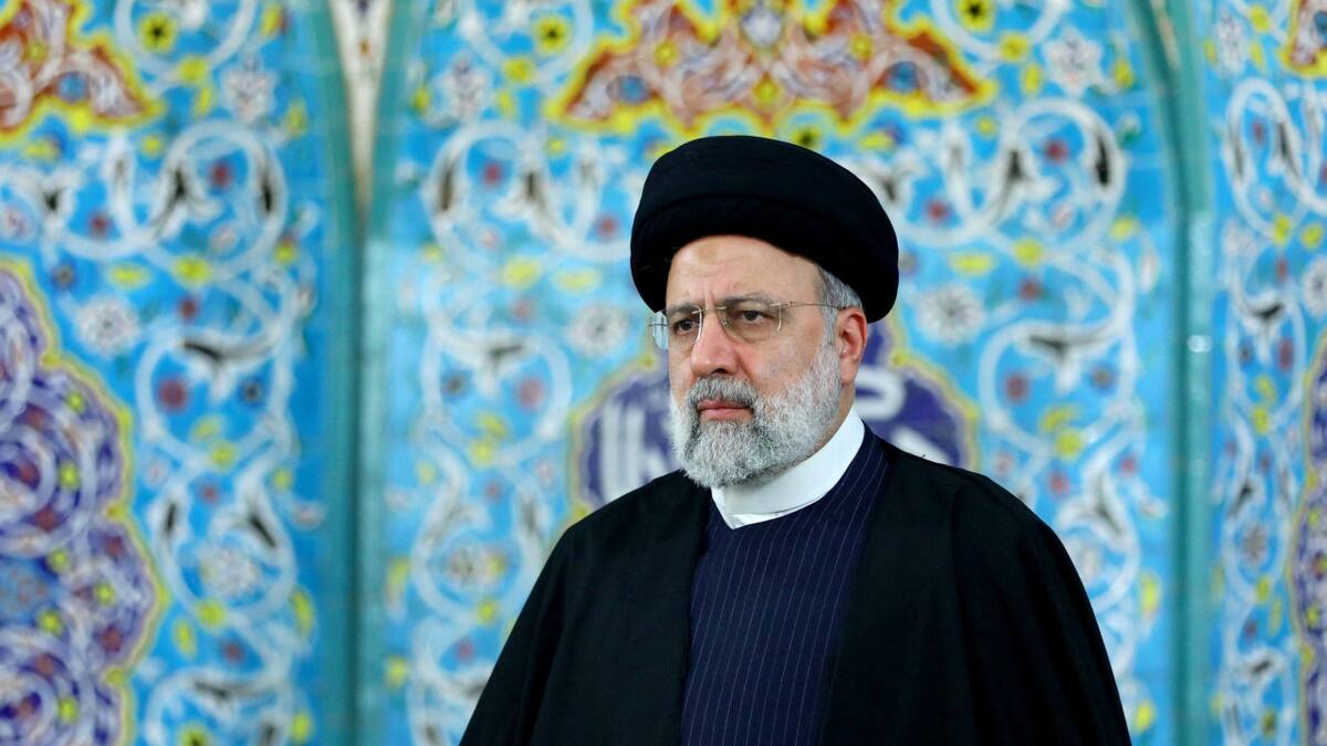 Ebrahim Raisi, presidente de Irán. Foto: REUTERS.