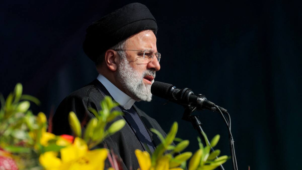 Ebrahim Raisi, presidente de Irán. Foto: REUTERS.