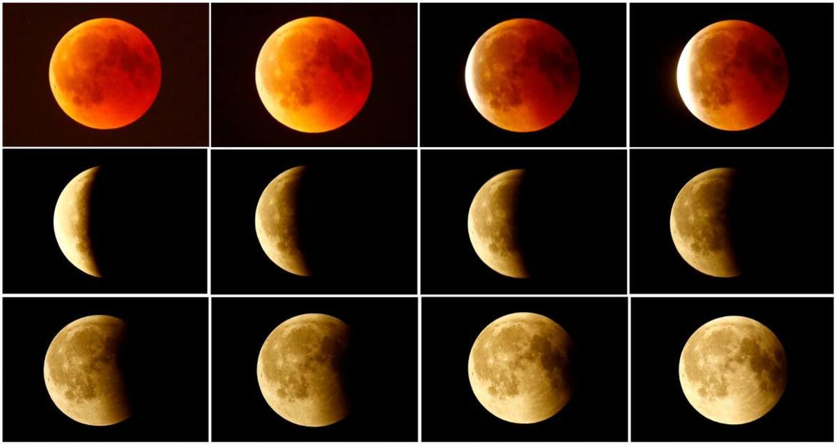 Eclipse de luna, Súper Luna de rojo sangre, archivo Reuters