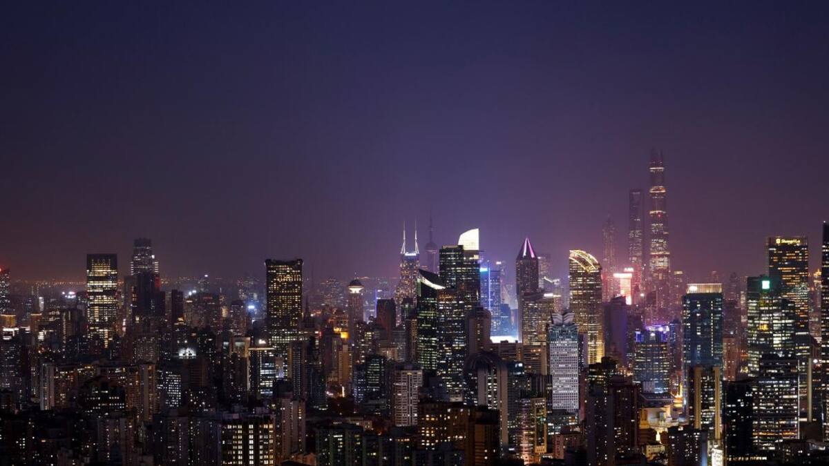 Eclipse Lunar desde Shangai, China. Reuters.