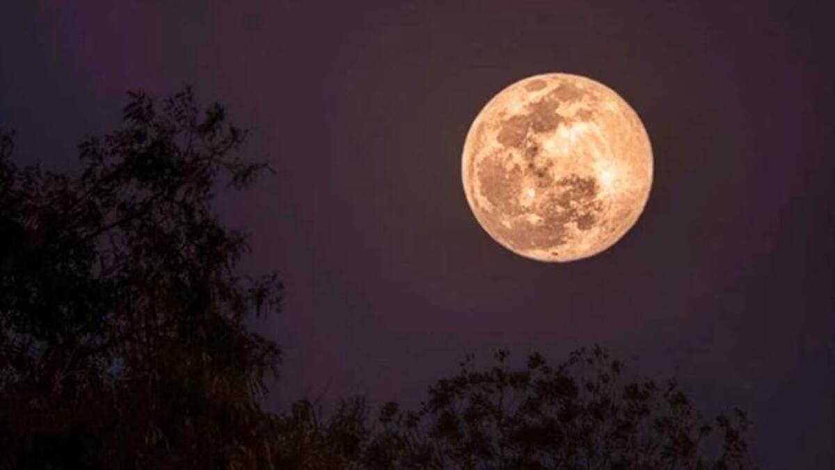 Eclipse lunar. Foto: NA.