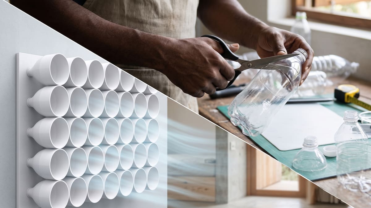 Técnica bangladesí: para qué sirve poner botellas de plástico cortadas a la mitad con cartón en el techo de la casa