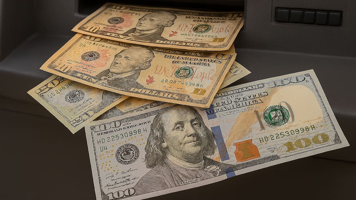 Qué cambia desde ahora para retirar dólares en cajeros del exterior