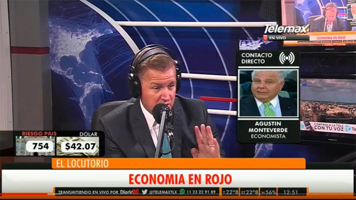 Economía en rojo, Agustín Monteverde, economista, Radio Latina