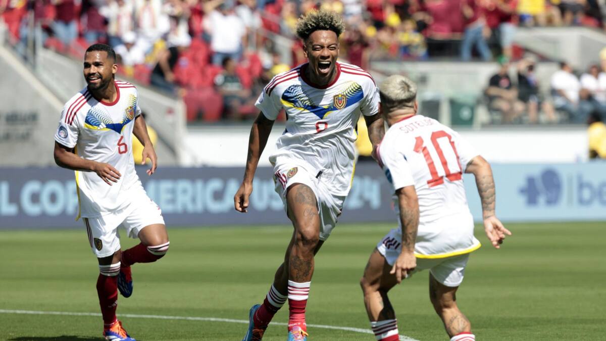 Ecuador vs Venezuela, Copa América. Foto: EFE