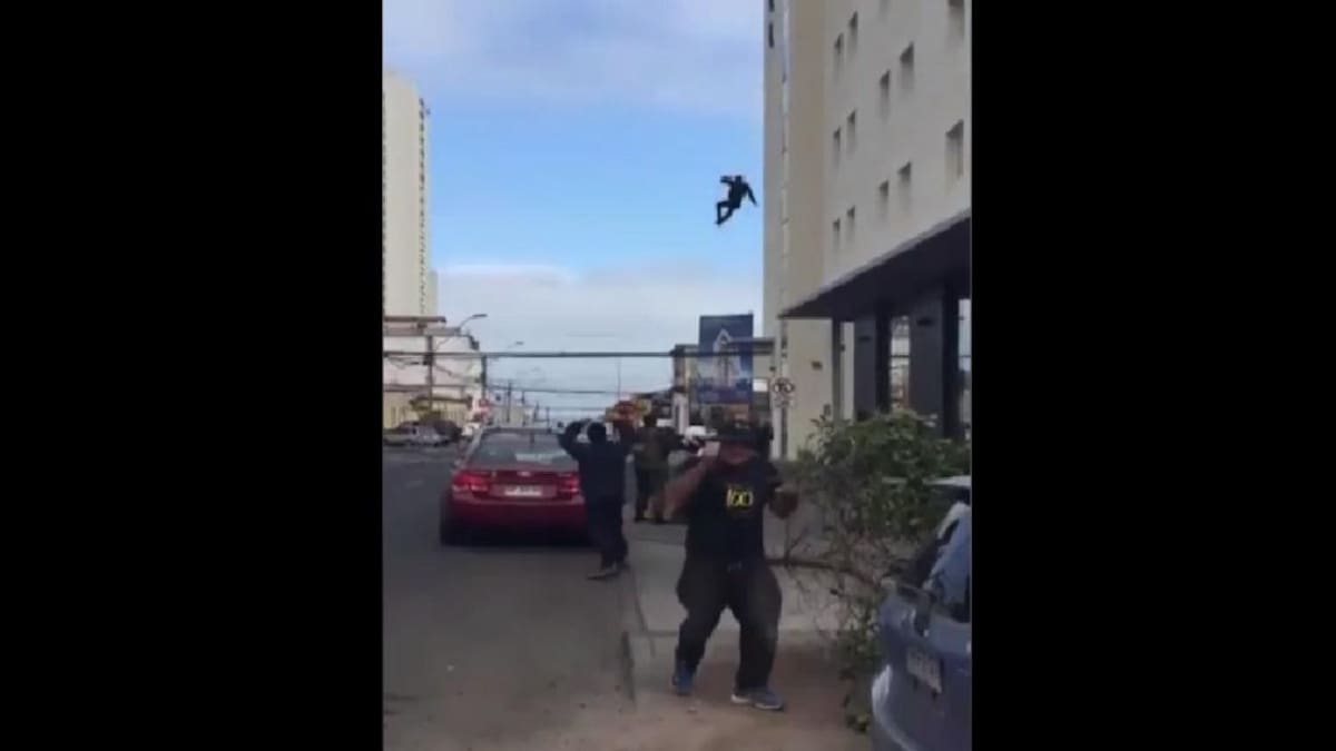 Ecuatoriano cae desde un sexto piso en Chile