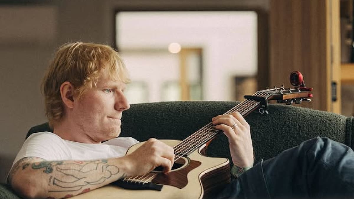 Ed Sheeran sorprendió a sus fans con un show en plena calle y estrenó "Azizam", su nueva canción