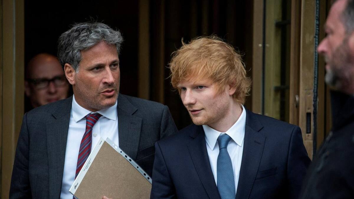 Ed Sheeran, músico. Foto: Reuters