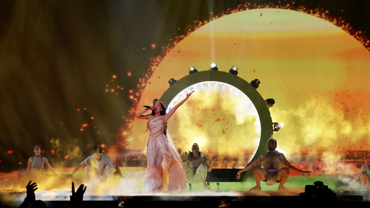 Eden Golan, representante israelí en Eurovisión 2024. Foto: Reuters.