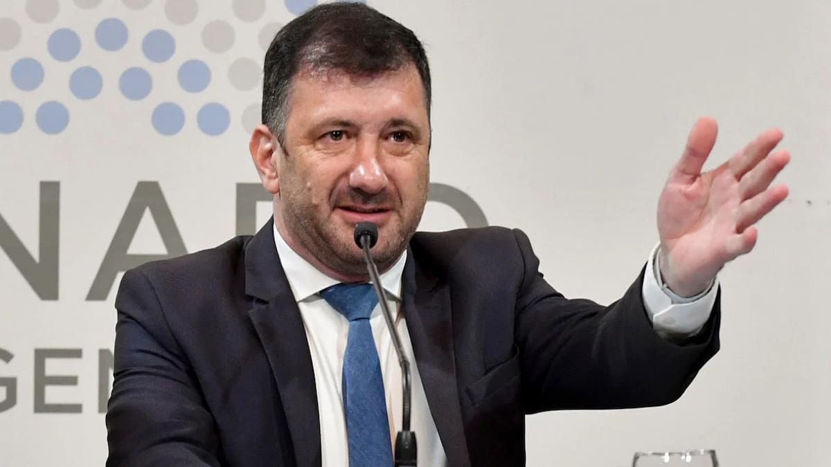 El exsenador Edgardo Kueider. Foto: NA.