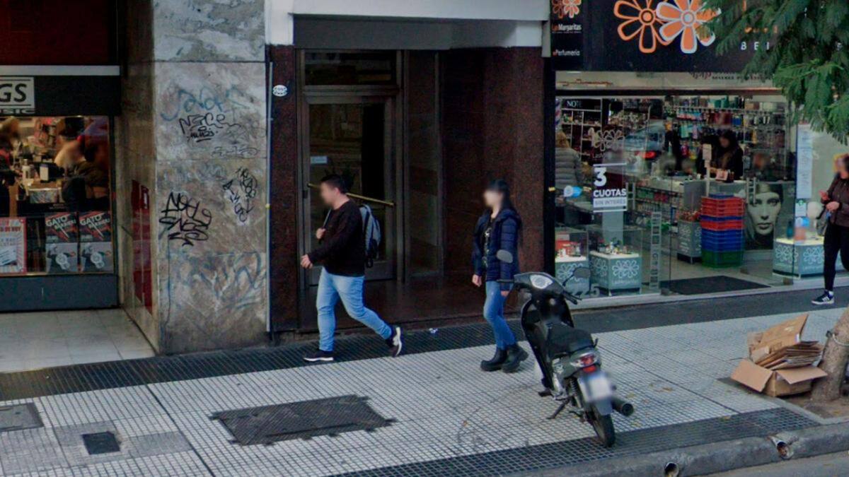 Edificio donde encontraron al peluquero. Foto: Télam