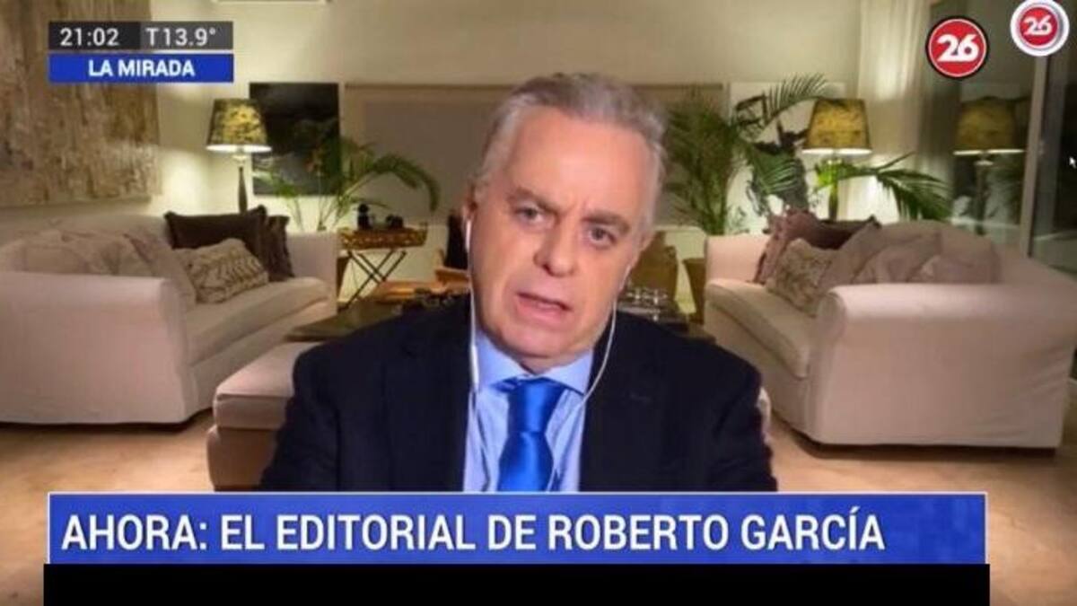 Editorial de Roberto García, La Mirada, Canal 26
