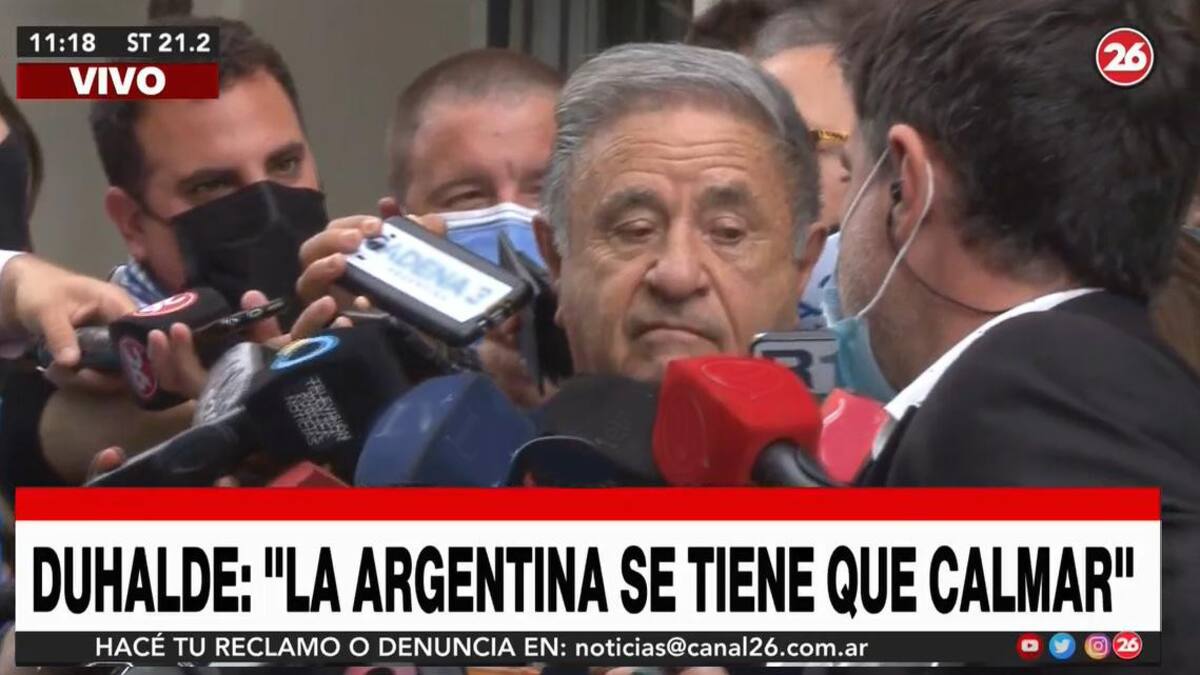 Eduardo Duhalde, Canal 26