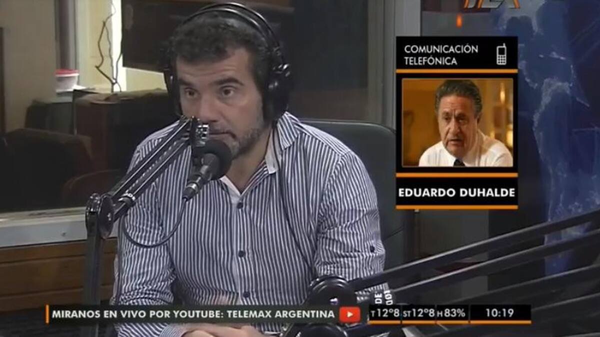 Eduardo Duhalde en Radio Latina - Paulino Rodrigues