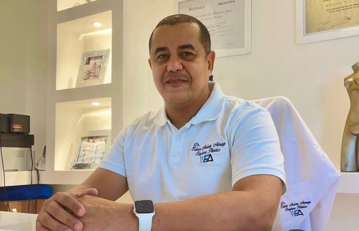 Edwin Arrieta Arteaga. Foto: Instagram @dredwinarrietacirujanoplastico.