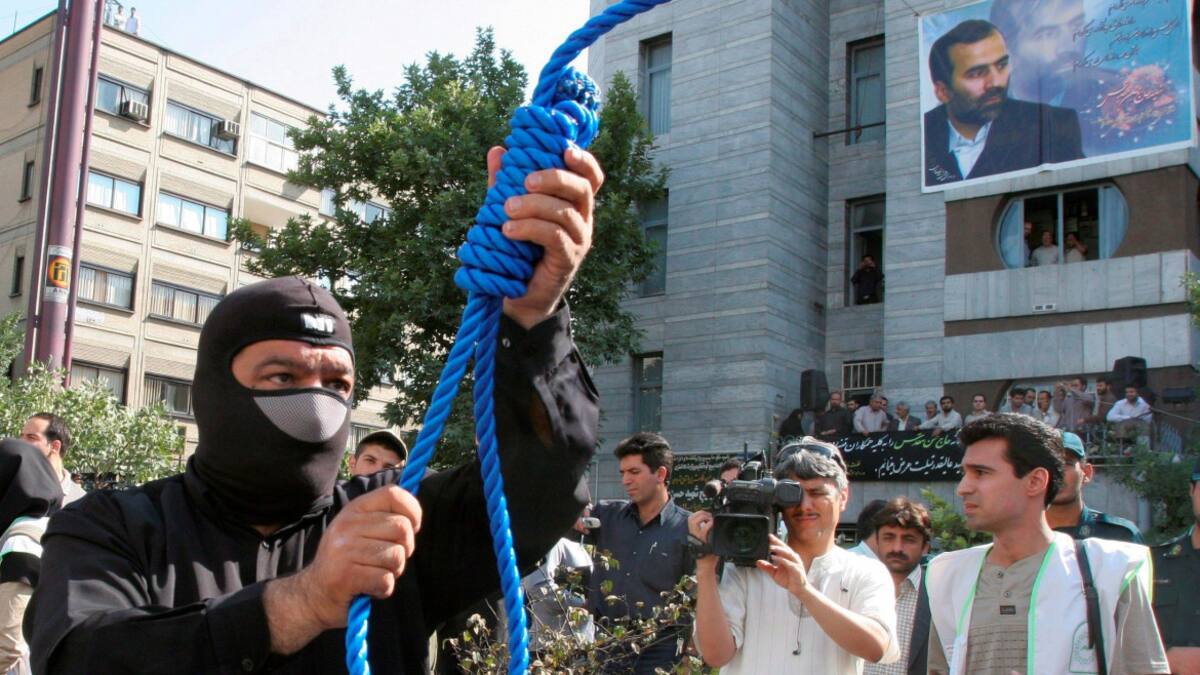 Ejecuciones en Irán. Foto: EFE
