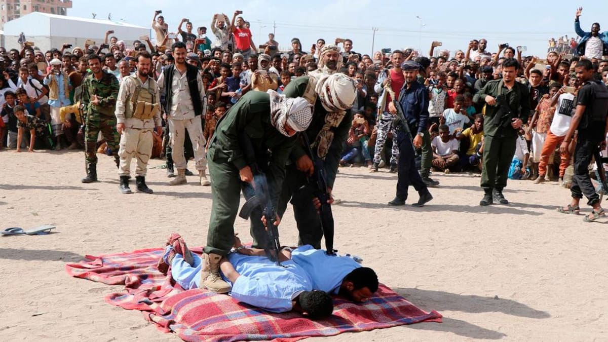 Ejecuciones en Yemen: fusilaron a dos hombres que violaron y asesinaron a nene de 12 años
