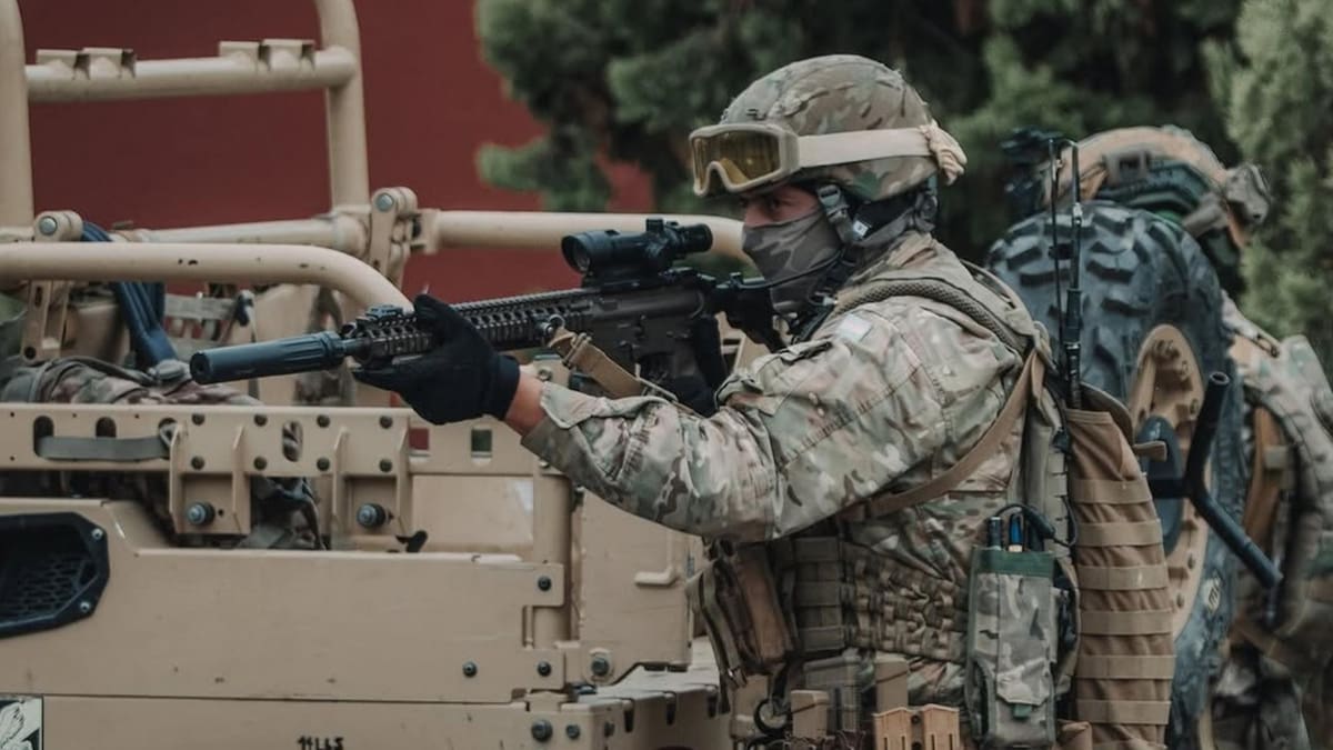 Ejercicio Candú III del Ejército Argentino.