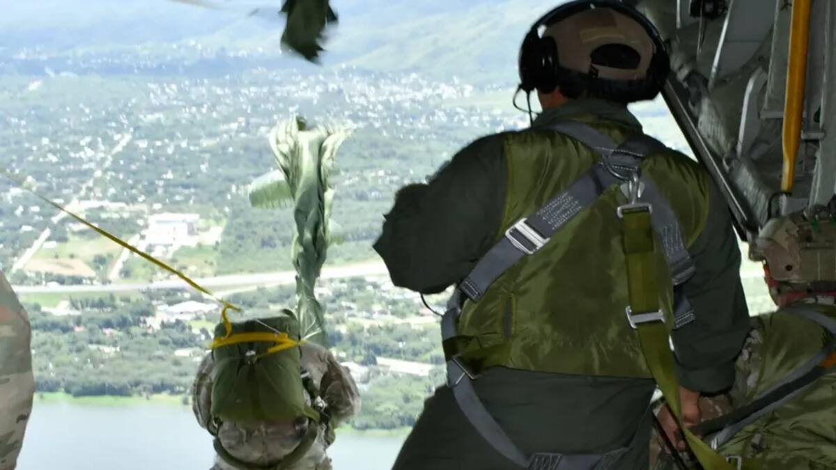 Ejercicios Ejército argentino.