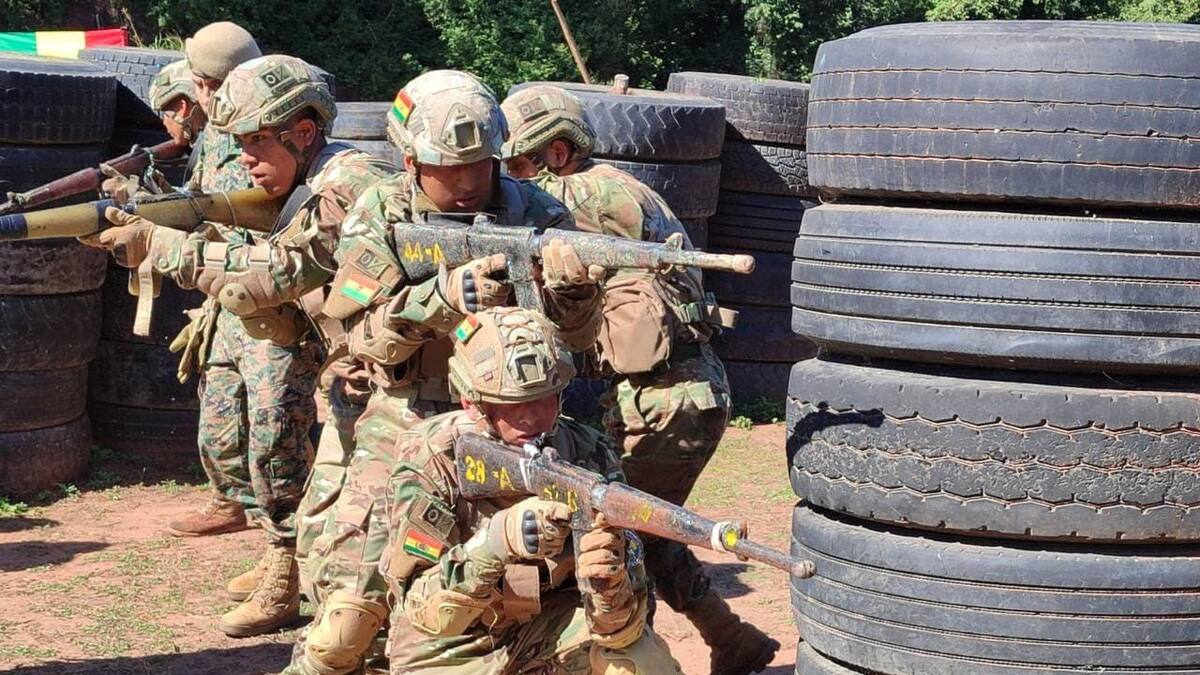 Ejército de Bolivia. Foto: Instagram @ejercitodebolivia