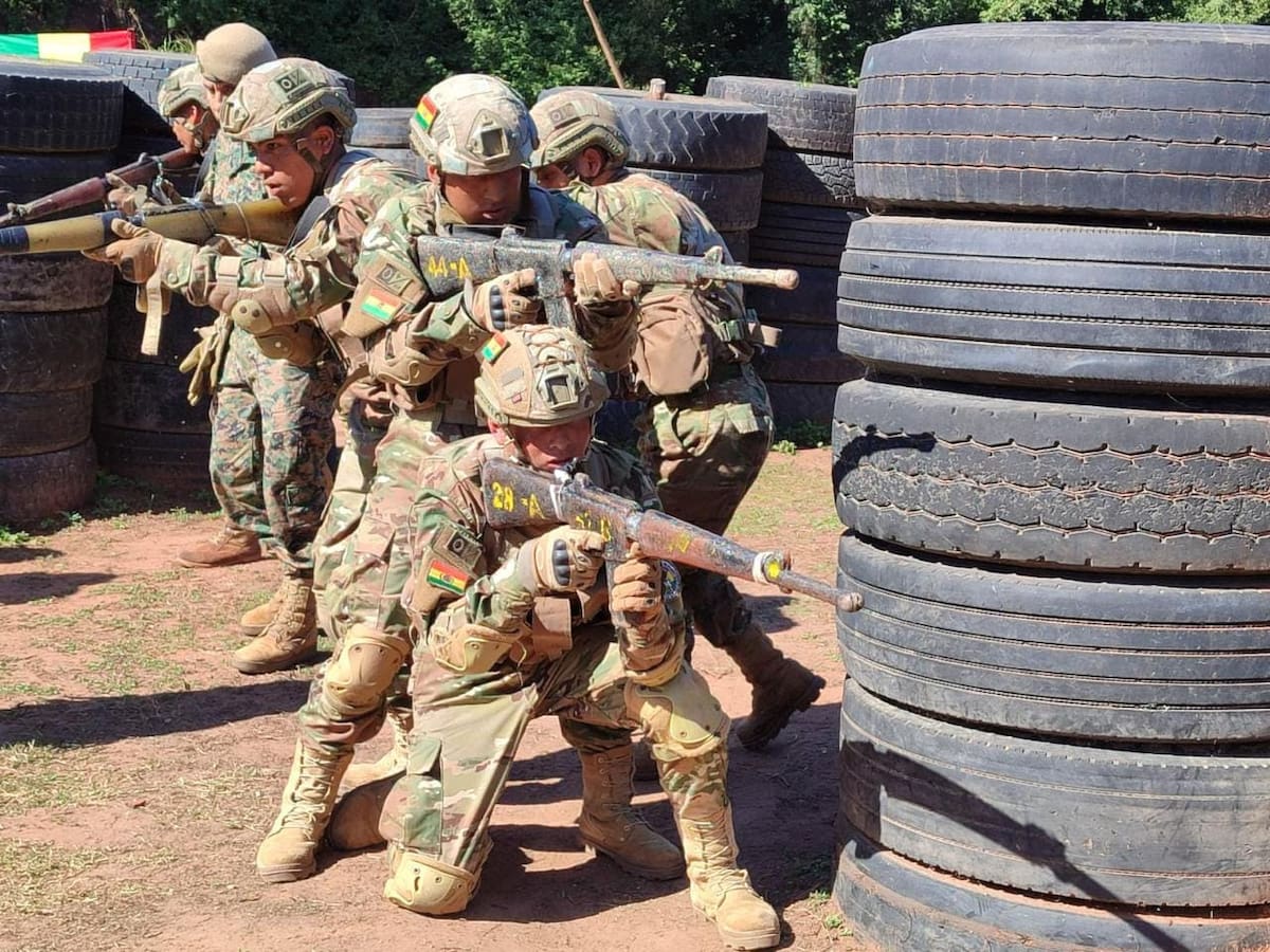 Ejército de Bolivia. Foto: Instagram @ejercitodebolivia