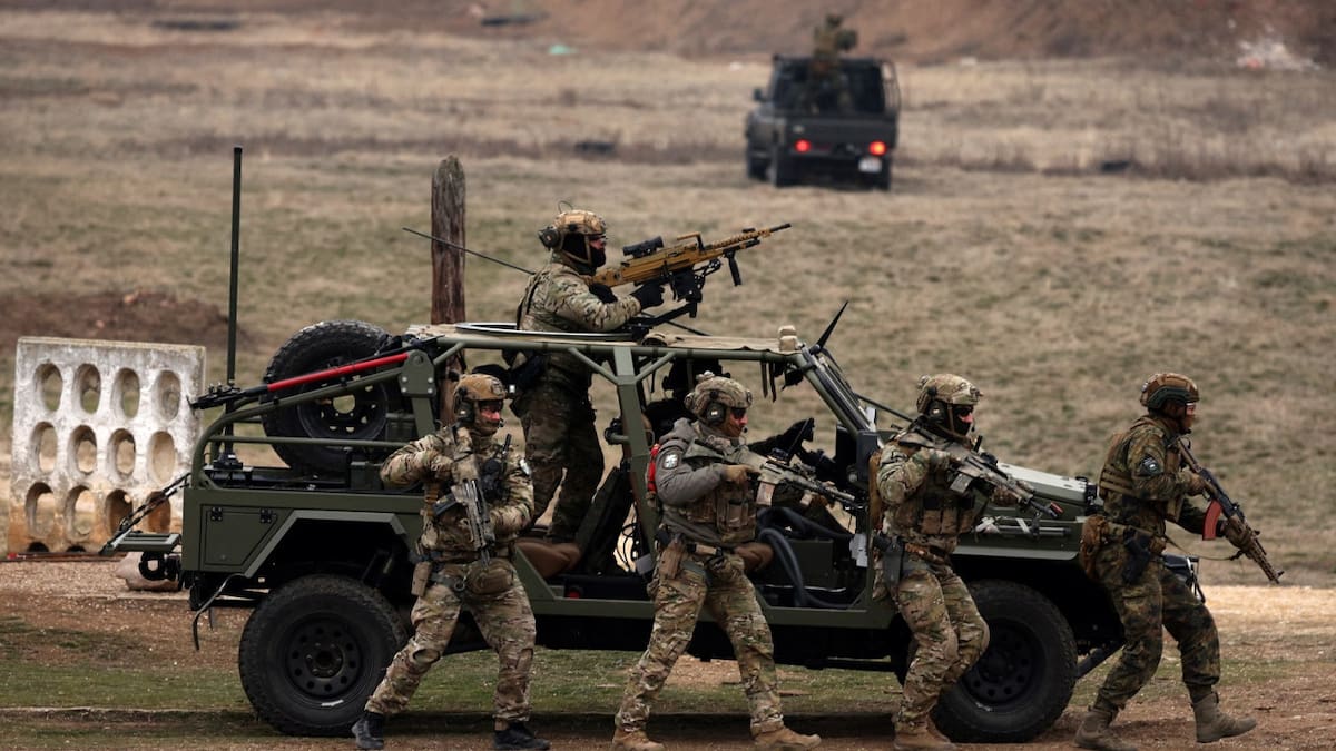 Ejército de España. Foto: Reuters/Stoyan Nenov
