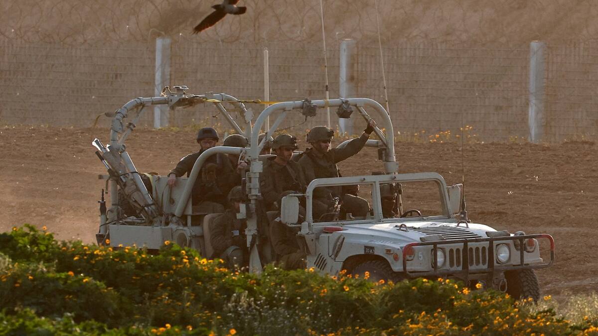 Ejército de Israel en Gaza. Foto: Reuters.