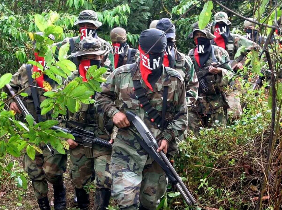Ejército de Liberación Nacional (ELN), Colombia. Foto: Reuters